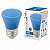 Лампа светодиодная LED-D45-1W/BLUE/E27/FR/С BELLL декоративная светодиодная 